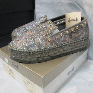 VIDORETTA VELVET WEDGE ESPIDRILLE